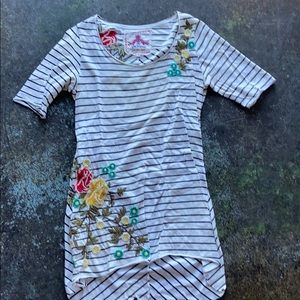 Johnny Was embroidered dress/tunic